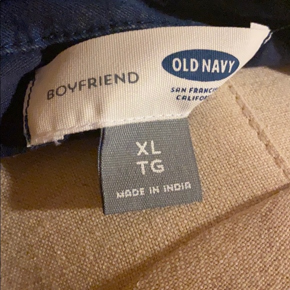 Navy boyfriend shirt - Picture 3 of 3